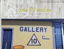 Tablet Screenshot of cone10studios.com